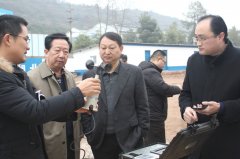市委常委、常務副市長宋文豹視察我司建設情況